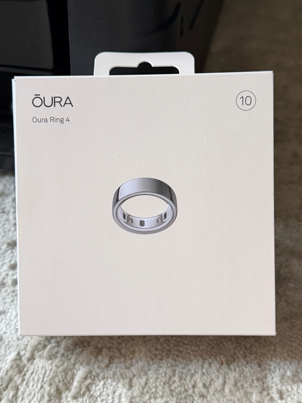 Oura Ring 4 Smart Ring - Silver